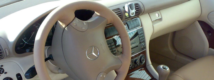 Como tapizar el interior de Mercedes Benz, tu coche en Guadalajara