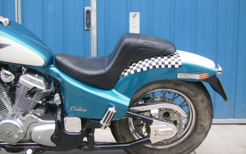 Retocar asiento Moto Sadou