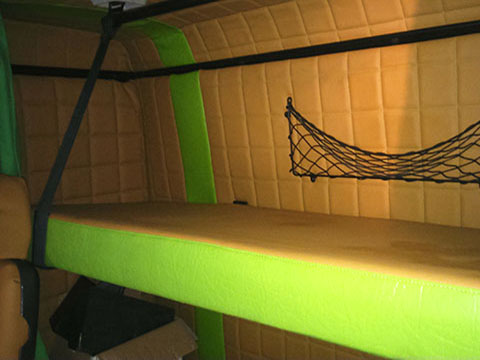 Tapicería interior de cabina de camión en Guadalajara